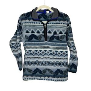 Patagonia Kids Lightweight Synchilla Quarter Zip Pullover